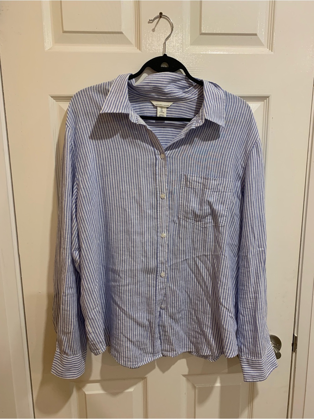 H&M linen blend shirt
